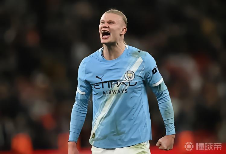 本赛季至今23球7助，哈兰德第三次单赛季英超参与30+球